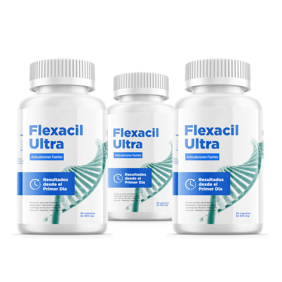 FLEXACIL ULTRA – Apoyo Natural para Articulaciones Fuertes y Flexibles