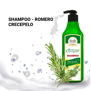Shampoo Romero Natural para Cabello Fuerte - 320 ml